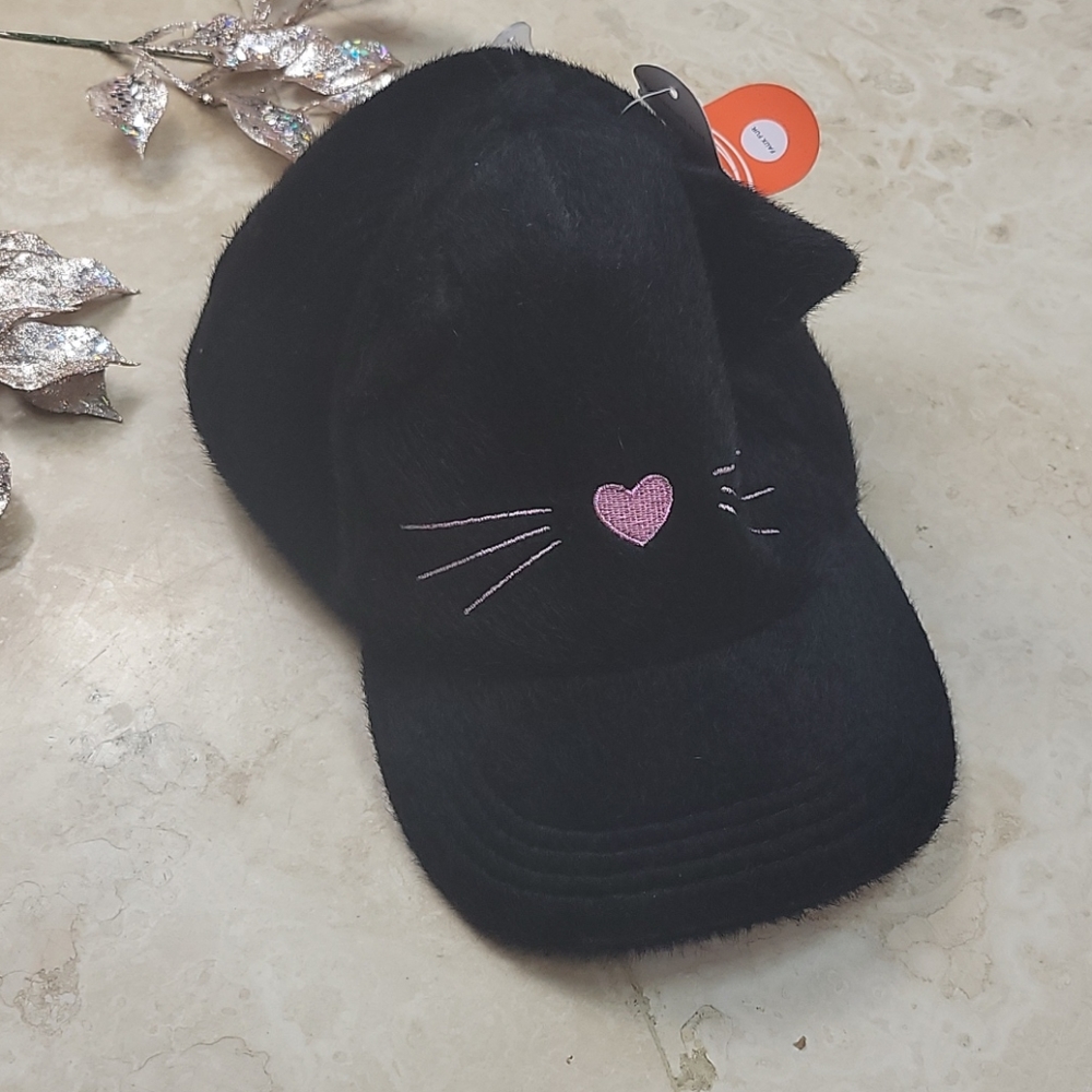 NWT Faux Fur Cat ear hat